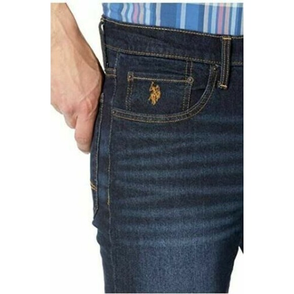 U.S‎ Polo Assn 1890 Men's Jeans Size 34x32 Blue Straight NWT - Picture 12 of 12